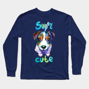 Super cute pup Long Sleeve T-Shirt